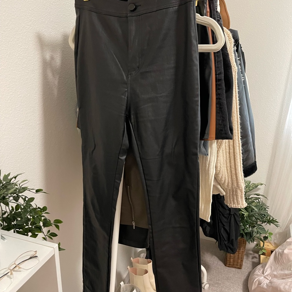 SHEIN pleather pants